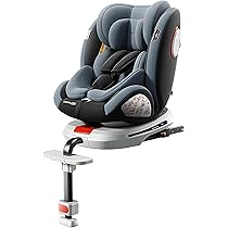 Amazon | チャイルドシート 360度 回転式 ISOFIX対応 成長に合わせて